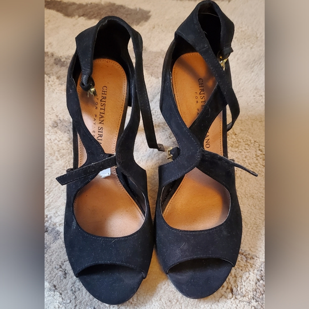 Christian Siriano Black Women's Heels